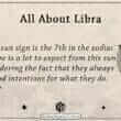 All About Libra