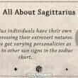 All About Sagittarius