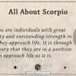 All About Scorpio