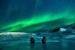 Adventure, Northern Lights, Couple