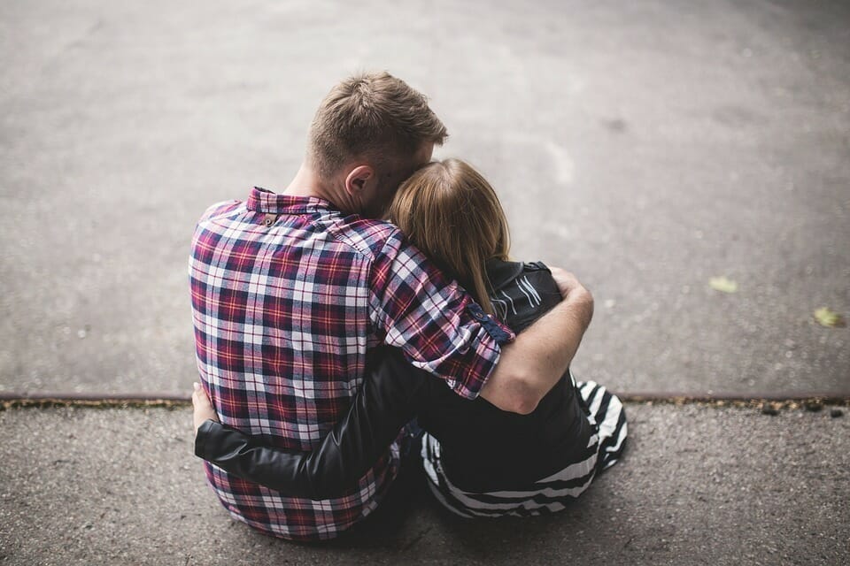 friends, couple, love
