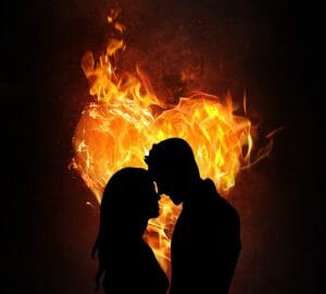 Fire Sign, Love, Heart, Romance, Passion