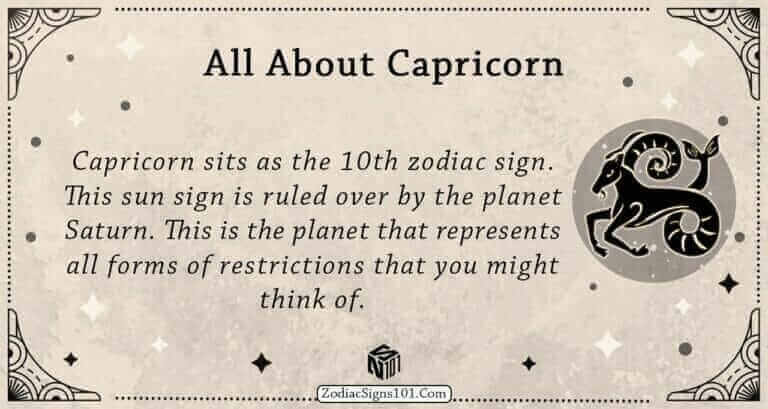 All About Capricorn