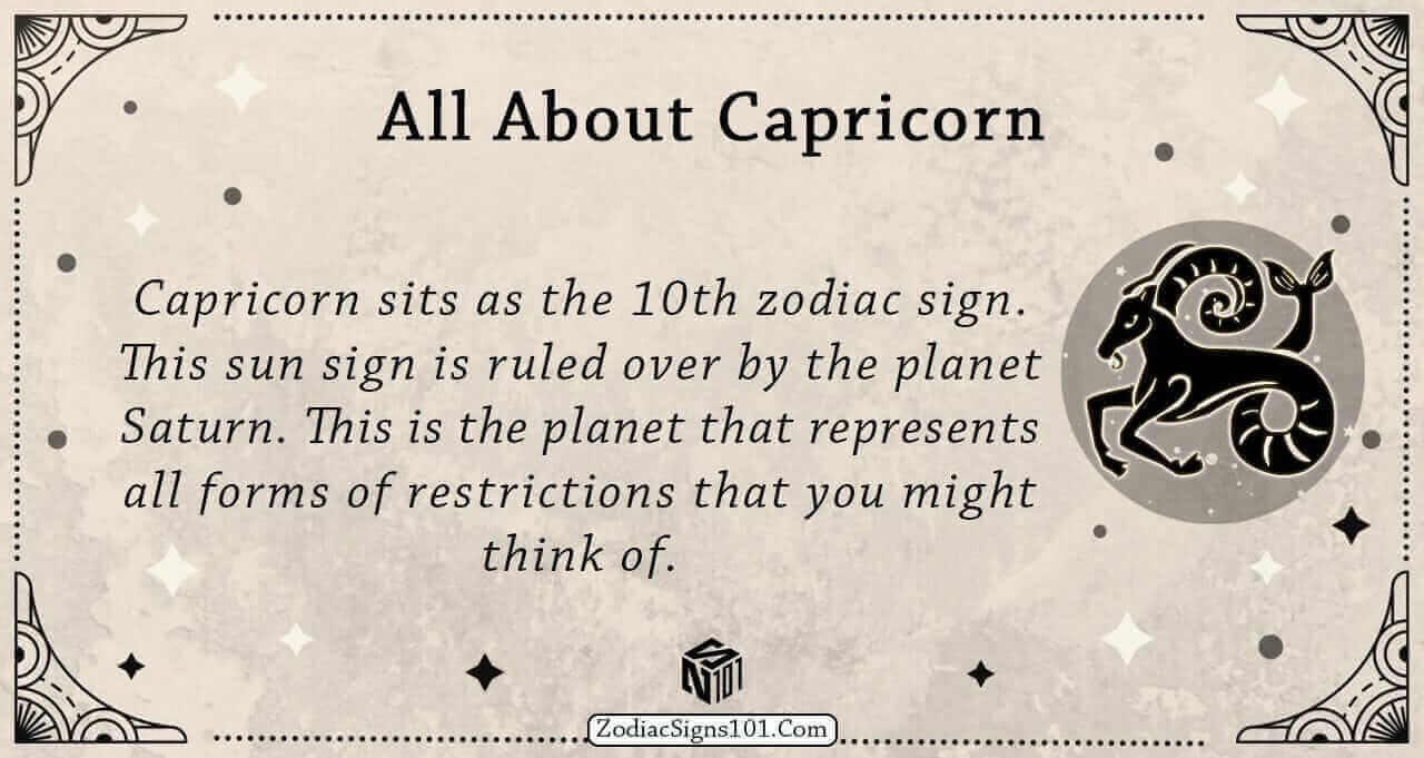 All About Capricorn