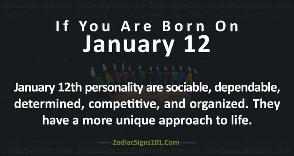 born on jan 12