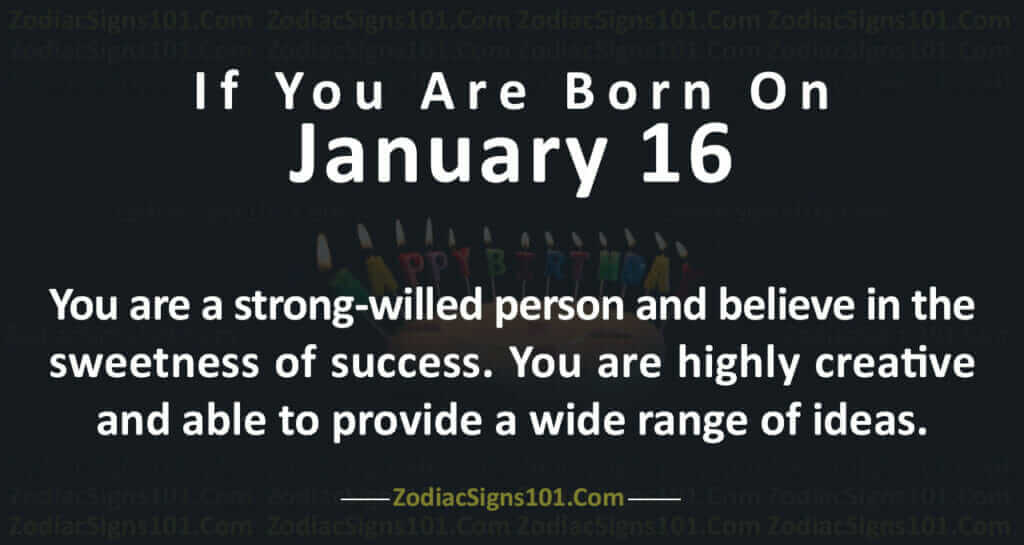 Born On Jan 16