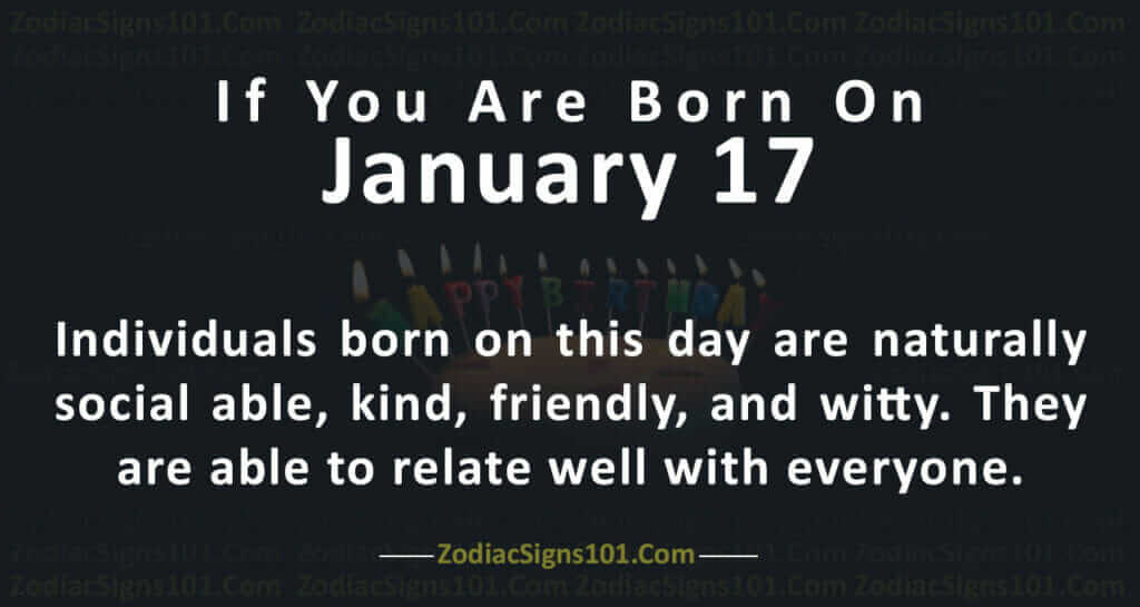 Born On Jan 17