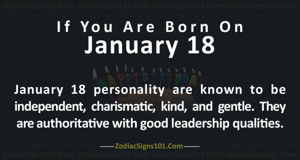 born on jan 18