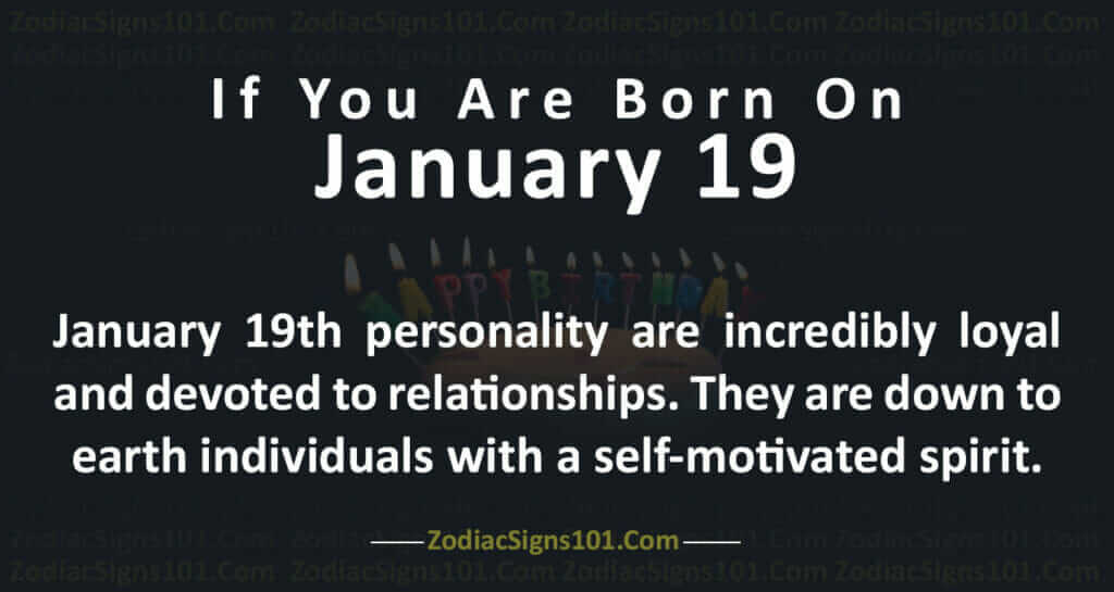 Born On Jan 19