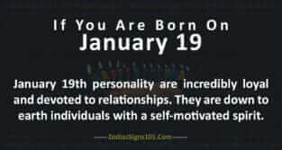 January 19 Zodiac Is A Cusp Capricorn and Aquarius, Birthdays And