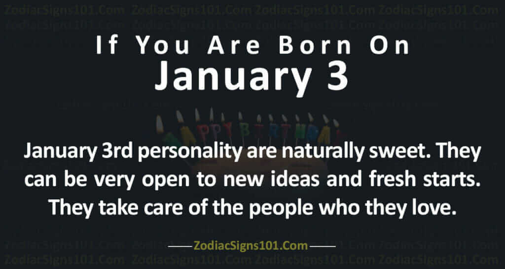 born on jan 3
