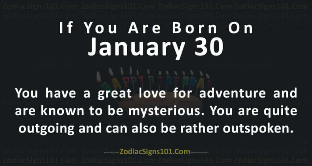 Born On Jan 30