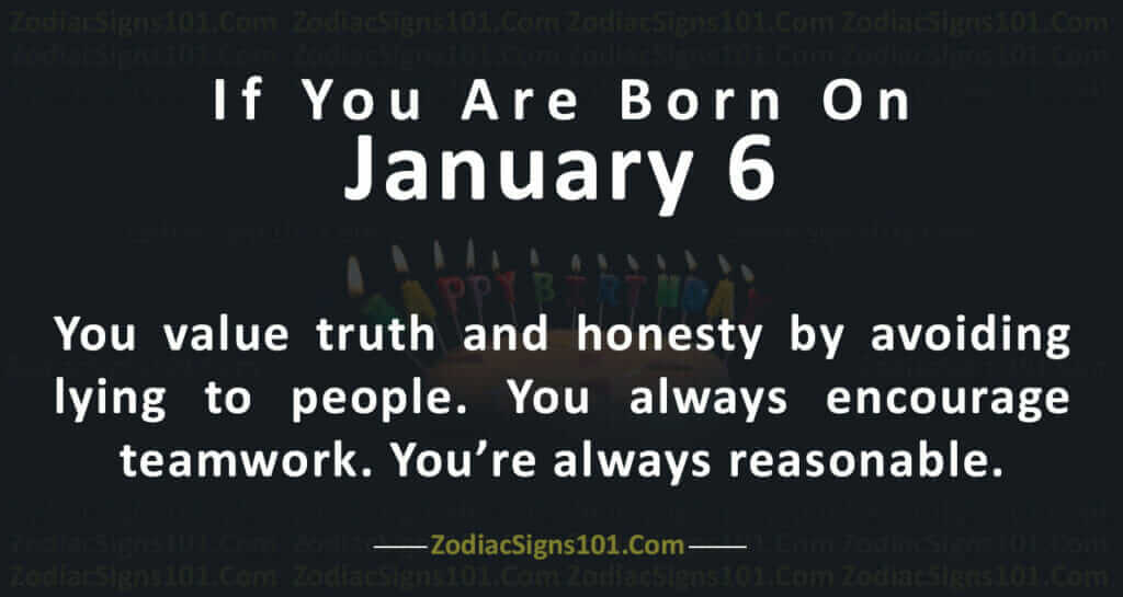 born on jan 6
