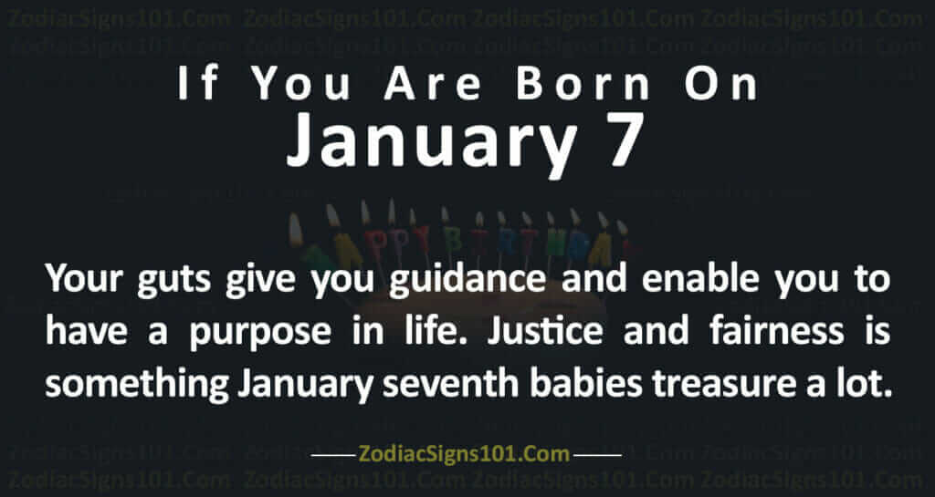 born on jan 7