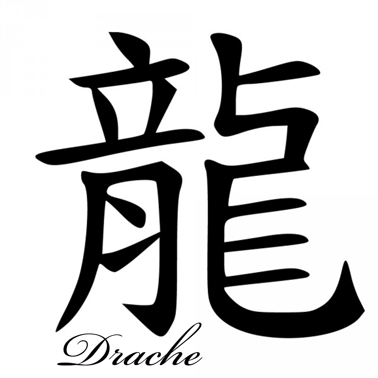 Year of the Dragon, Chinese symbol