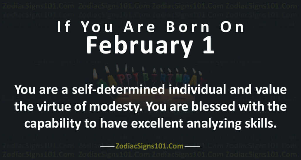 february 1 birthday