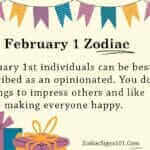 February 1 Zodiac