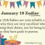 January 19 Zodiac