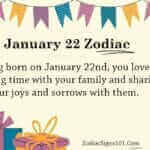 January 22 Zodiac