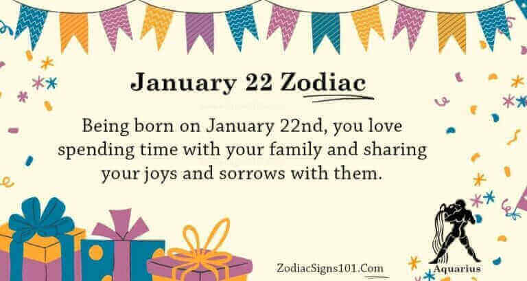 January 22 Zodiac