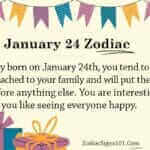 January 24 Zodiac