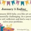 January 5 Zodiac