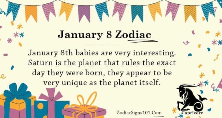 January 8 Zodiac