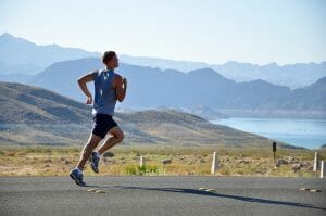 jog, man, exercise