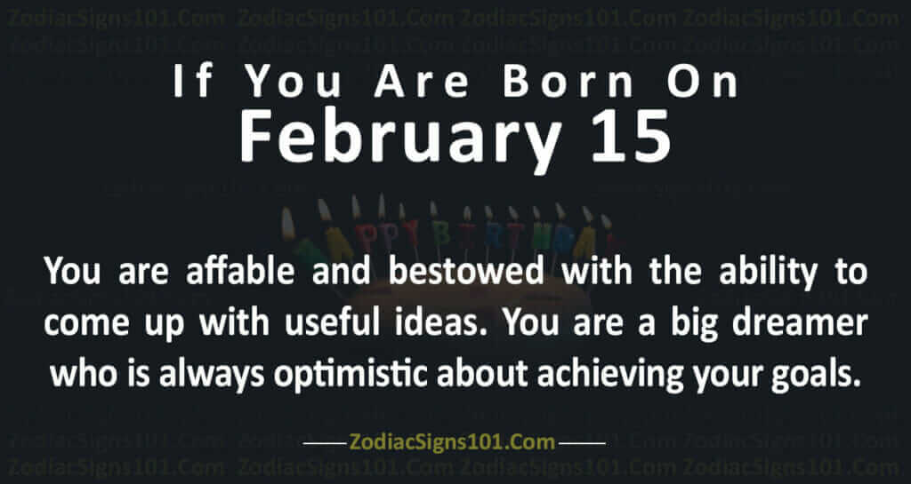 February 15 Zodiac Is A Cusp Aquarius And Pisces Birthdays And