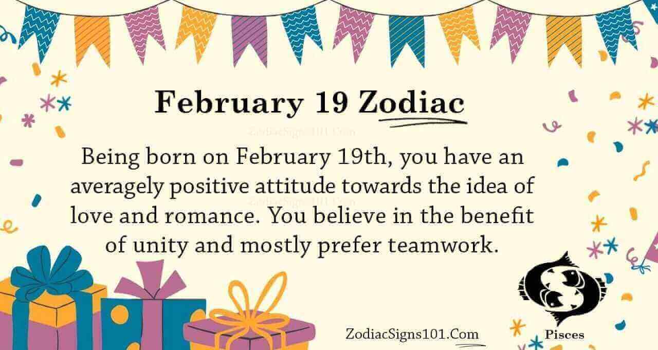 February 19 Zodiac