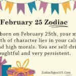 February 25 Zodiac