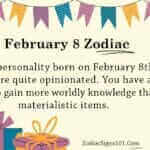 February 8 Zodiac