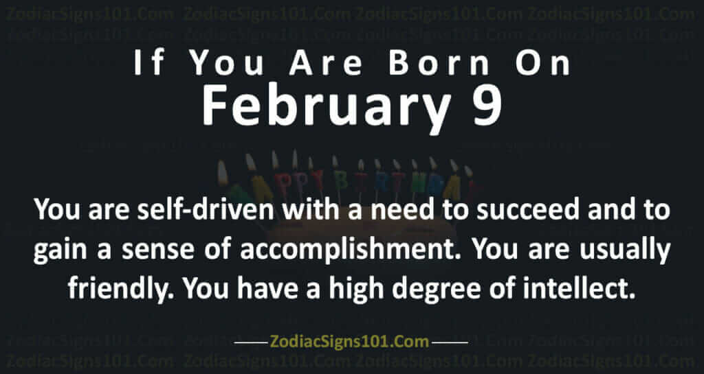 february 9 birthday