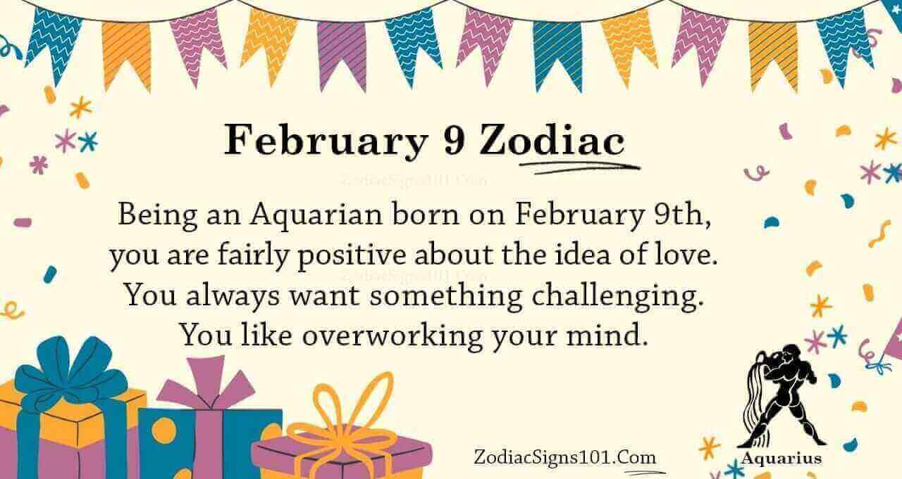 February 9 Zodiac