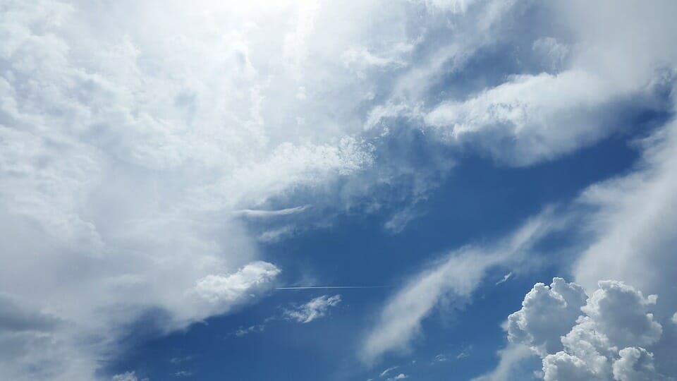 Wind, sky, clouds, air signs