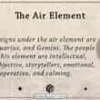 The Air Element