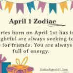 April 1 Zodiac