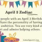 April 3 Zodiac