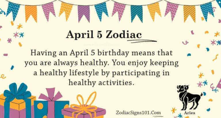 April 5 Zodiac