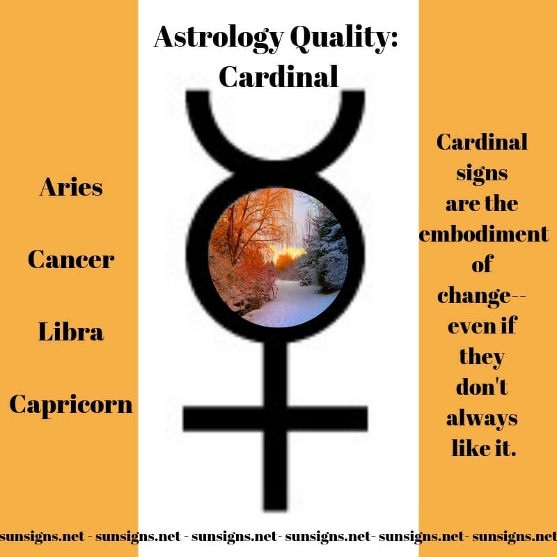 cardinal signs