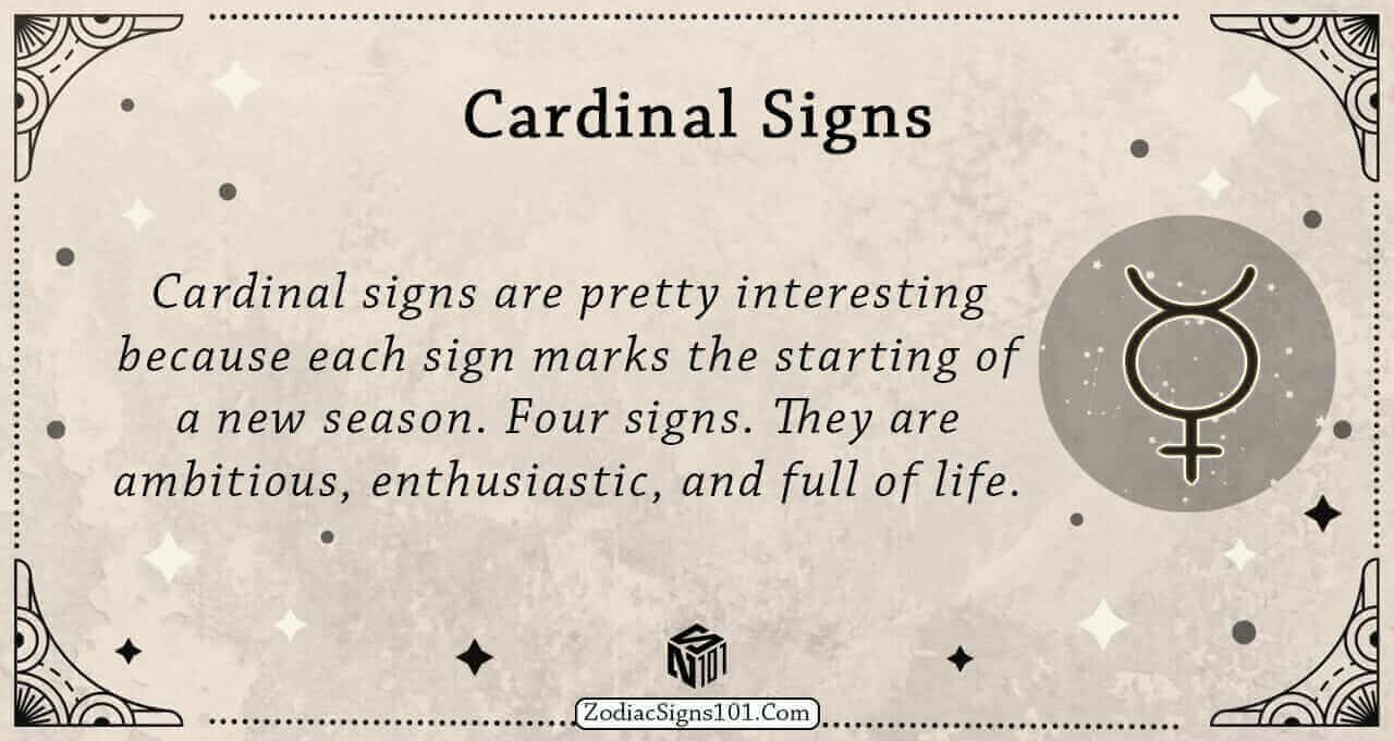 Cardinal Signs