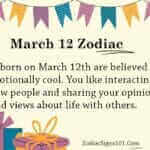 March 12 Zodiac