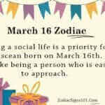 March 16 Zodiac