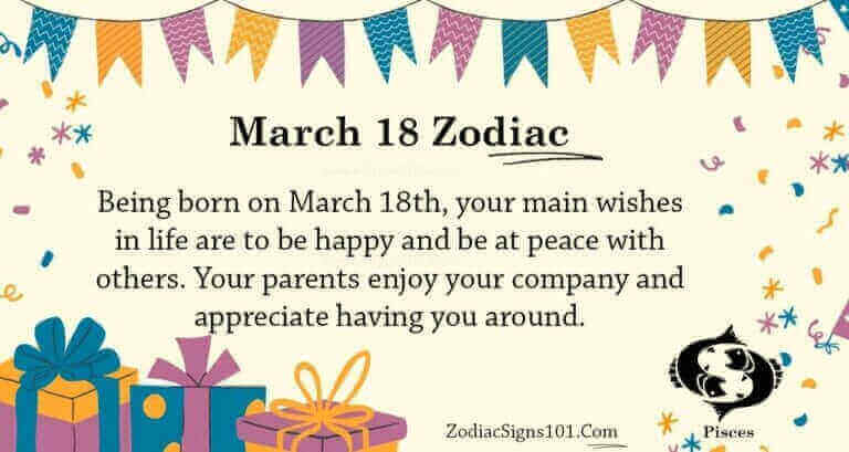 March 18 Zodiac