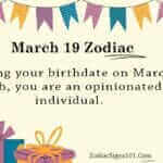 March 19 Zodiac