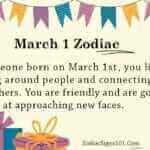 March 1 Zodiac