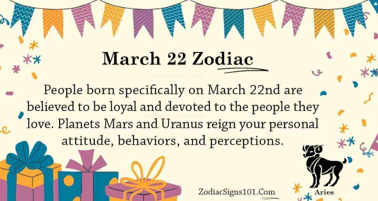 March 22 Zodiac