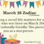 March 26 Zodiac