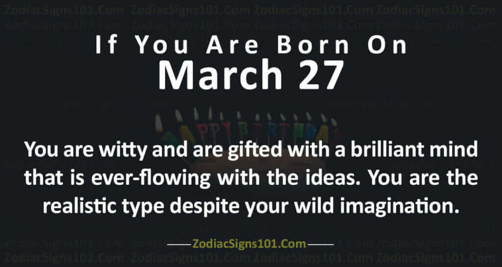 march 27 birthday