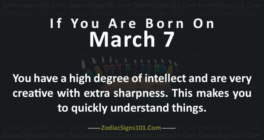 march 7 birthday
